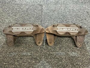  Impreza E-GC8 WRX STI Ver.3 original front brake calipers left right set operation verification settled rare rare 