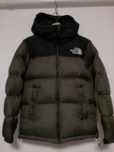 美品　ノースフェイス　S THE NORTH FACE ヌプシダウンジャケット　ヌプシフーディー　nd92041r ニュートープ