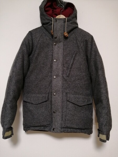 美品 マウントレーニア Mt rainier design S ウールダウンジャケット 700040215 /シエラデザイン60/40 OSAGARI