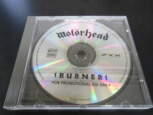 プロモ盤！Motorhead - Burner 輸入盤マキシシングルCD（ドイツ PROMO 002-8）