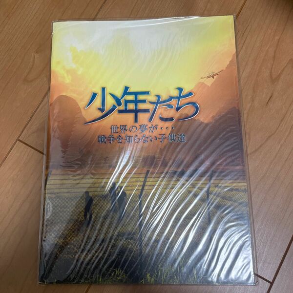少年たち　世界の夢が… 戦争を知らない子供達　パンフレット