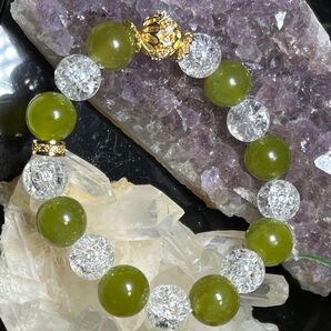 NO118 ハンドメイド天然石ブレス 複数購入の方は,商品質問で同梱する商品など教えて下さい