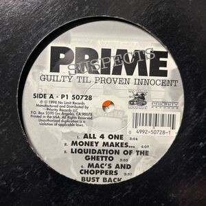 G-Rap@Prime Suspects/Guilty Til Proven Innocent/2LP