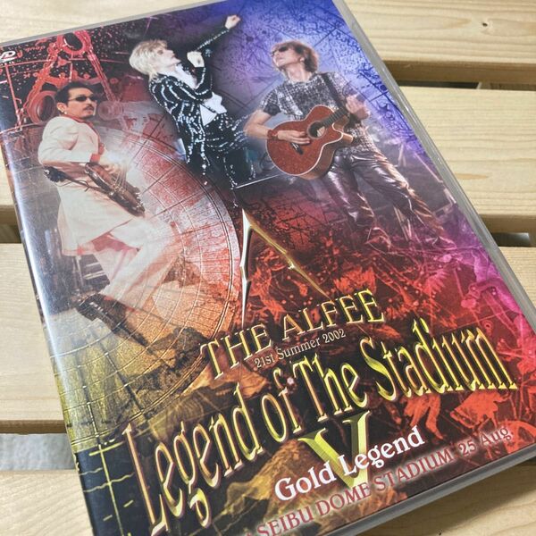 THE ALFEE Legend of The Stadium V Gold Legend DVD