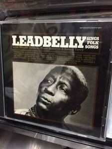 即決！レッドベリー「SINGS FOLK SONGS」LEADBELLY