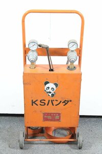 カミマル KSパンダ KS運搬車 ガス溶接 溶断 アセチレン 圧力ゲージ 2個 付き 【ジャンク品】