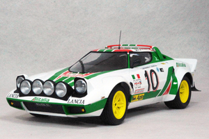 ● 1/18 ランチア 〓 ストラトス HF / モンテ カルロ ラリー 優勝車 No.10 〓 Lancia