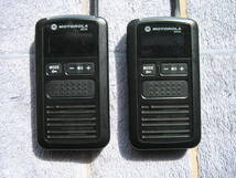 中古品・動作品　モトローラ製小電力無線機計2式セット　型番MS50　八重洲無線_画像2