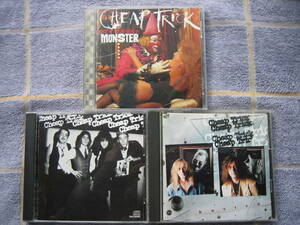 CD　チープトリック3タイトルセット　ファーストアルバム＋WOKE UP WITH A MONSTER＋BUSTED　輸入盤・中古品　CHEAP TRICK