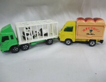 ■トミカ■6個セット　1980年代～　箱無/ジャンクあり 動物運搬車・パンダ/スバル サンバー/いすゞエルフカーキャリア_画像8