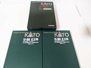 動作確認済み　箱付 希少 ＫATO　0313　10-868 E2系　東北新幹線「はやて」全線復旧1番列車10両ABセット Ｎゲージ 鉄道模型 カトー