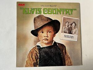 ELVIS COUNTRY 知りたくないの LP 見開きジャケット日本盤 RCA SHP-6182日本ビクター　検ロックンロール　ロカビリー　エルビスプレスリー