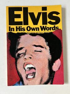 洋書エルヴィスプレスリー写真集 ELVIS in his own words 検ロックンロール　ロカビリー　エルビスプレスリー