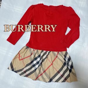 BURBERRY バーバリー ノバチェック ワンピース 4Y 104㎝