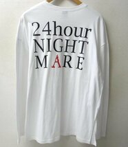 ◆ANOTHER YOUTH アナザーユース メッセージプリント ロンT Tシャツ 白　美品_画像3