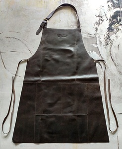 *LAGUIOLE EN AUBRAClagi all * Anne *o black o black cow. leather leather apron *