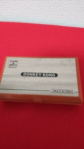  last price cut. that time thing, Nintendo GAME WATCH Donkey Kong,1982, Showa Retro 