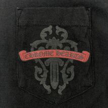 極美品 00s USA製 CHROME HEARTS CH プラス クロス ダガー プリント ロンT M クロムハーツ 長袖 Ｔシャツ 初期 オールド vintage 90s_画像4