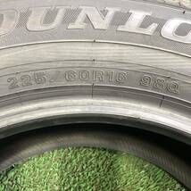 【送料無料】AB646 -303 未使用品　225/60R16 ダンロップ WINTER MAXX 02 スタッドレス　2本セット_画像7