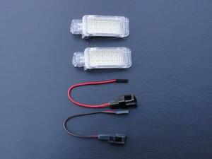  ultra white light! exchange type! LED courtesy lamp door foot lamp Golf 6 1K series 