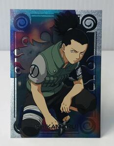 【NARUTO】 ナルト TCG カード　アマダ　エッチングカード　SP-14 奈良シカマル　SHIKAMARU　 シカマル☆N1