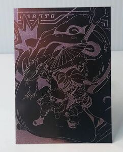 【NARUTO】 ナルト TCG カード　アマダ　エッチングカード　Pa.04 自来也　JIRAIYA うずまきナルト　 ☆N1
