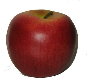  fruit sample apple ( red, yellow color ) diameter 8cm × height 7cm weight 113g fake 