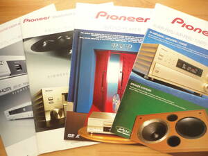 ●カタログ PIONEER パイオニア 単品コンポーネント 総合カタログ 4種 1999年～ ●3点落札送料無料(2点3点以上SET物は1点とさせて頂きます)