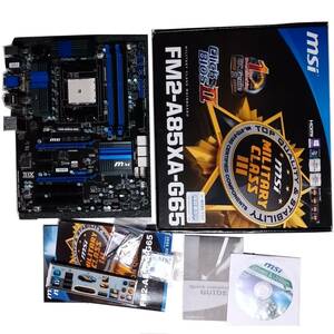 【中古】MSI FM2-A85XA-G65 Socket FM2 + Win10Homeデジタルライセンス