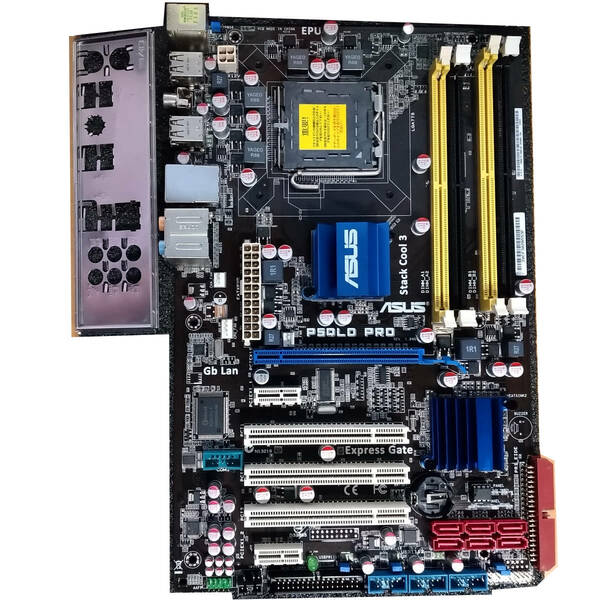 【中古】ASUS P5QLD PRO LGA775 + Win10Proデジタルライセンス