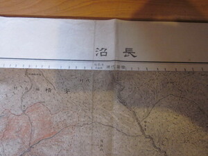 古地図　長沼　5万分の1地形図◆明治44年◆福島県