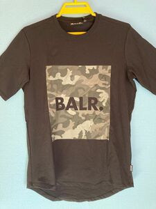 //BALR.(ボーラー)の黒半袖Tシャツ~新品未使用タグ付き海外モデル~サイズS(実質M)