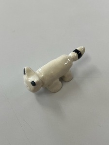 Art hand Auction Handmade ceramic chopstick rest raccoon, tableware, Japanese tableware, chopstick rest