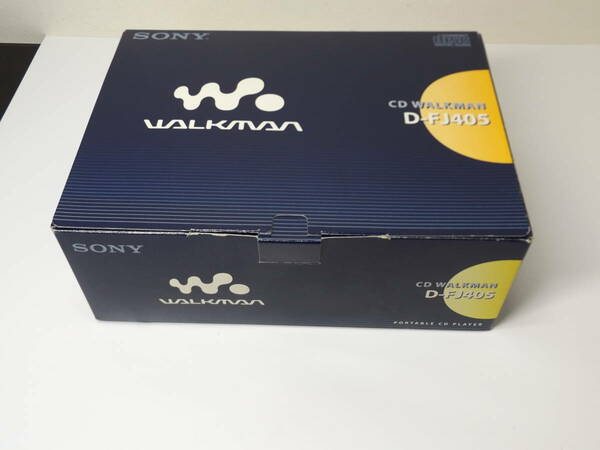 美品　Sony　CD Walkman D-FJ405 海外モデル　