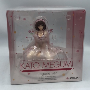 【中古】アニプレックス　加藤恵 ランジェリーver.　冴えない彼女の育てかた♭ 1/7スケールフィギュア　開封品[240070087761]