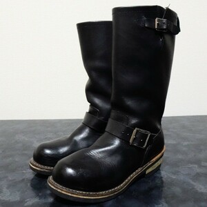 Getta Gripgeta grip engineer boots Dr.Martens Dr. Martens red wing chippewa UK4 lady's black black 22.5 23.0