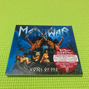  unopened MANOWAR GODS OF WARgoz*ovu* War mano War /CD shrink attaching sticker attaching 