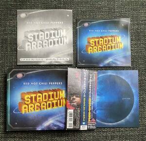 Red Hot Chili Peppers 帯付 2CD Stadium Arcadium .. WPCR-12300-1 ステッカー付き