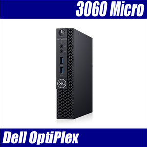 超小型デスクトップPC Dell OptiPlex 3060 中古 Micro Windows11(Windows10に変更可) WPS Office搭載 コアi7 MEM16GB HDD500GB＋SSD256GB