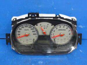 * Nissan March YK12 Heisei era 21 year car speed meter CT40D/C5E3 091105 0005 188276km*Z014