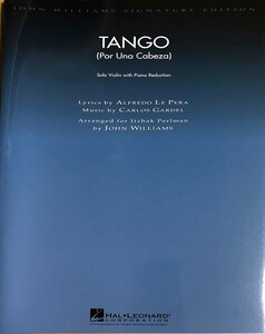 garu Dell tango (poru*una*kabesa) import musical score Gardel Tango Por una cabeza violin . piano foreign book 