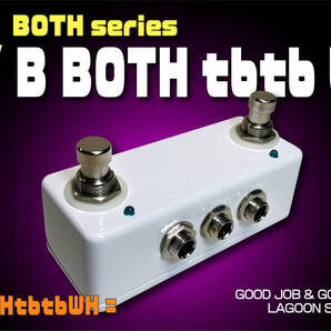 BOTHtbtbWH】AB BOX BOTH 極小《2ライン セレクター/同時出力可能》=BOTHtbtbWH=【 A/B or A&B 2Line Selector 】#セレクター #LAGOONSOUND