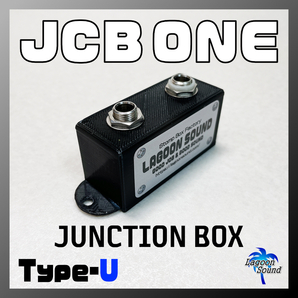 JCBone-U】JCB one TU =BLACK=《超便利 #ジャンクションボックス:ボード内の配線整理 #BELDEN仕様》=TU=【1系統/TS】超軽量 #LAGOONSOUND