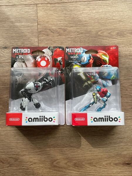 amiibo メトロイド レッド セット サムス E.M.M.I