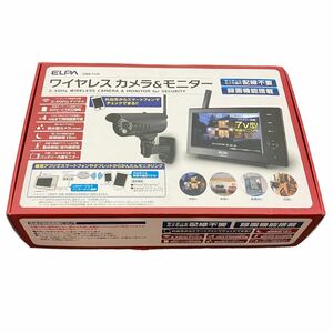 【ELPA】エルパ ワイヤレスカメラ モニター CMS-7110 防犯カメラ 監視カメラ