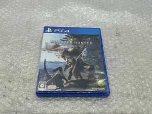 PS4 モンスターハンター：ワールド ゲームソフト 中古 送料無料！