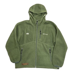 新品 ● SNOW PEAK WIND AND SEA THERMAL BOA FLEECE JACKET コラボ フリースジャケット スノーピーク ウィンダンシー WAS-JK-21AM701 L