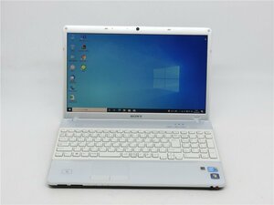 カメラ内蔵/HDMI/無線WIFI/テンキー/Buletooh/15.6型/ノートPC/Windows10/爆速SSD256GB/4GB/COREi3 M380/SONY　VPCEB48FJ office搭載　