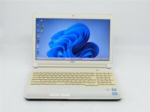 最新Win11Pro/カメラ内蔵/15.6型/ノートPC/新品SSD512/8GB/2世代i7/FMV　FUJITSU　AH77/G　新品無線マウス/Office搭載/HDMI