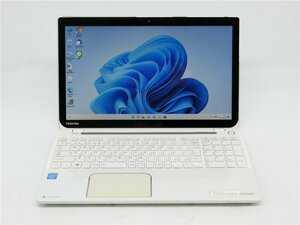 最新Win11Pro/カメラ内蔵/中古/15型タッチパネル/ノートPC/爆速SSD256/8GB/Cel847/TOSHIBA　T653/46JW 新品無線マウス MS office2021搭載